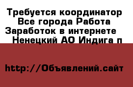 Требуется координатор - Все города Работа » Заработок в интернете   . Ненецкий АО,Индига п.